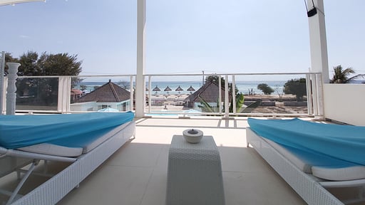 Villa Gili Bali Beach Schlafzimmer 1
