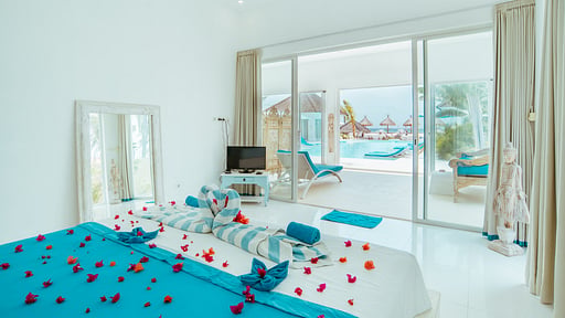 Villa Gili Bali Beach Schlafzimmer 4