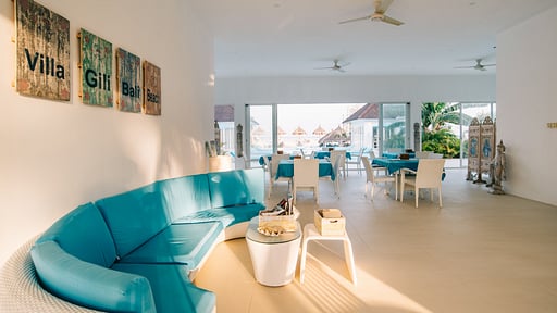 Villa Gili Bali Beach Wohnbereich 1