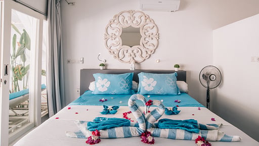 Villa Gili Bali Beach Schlafzimmer 8