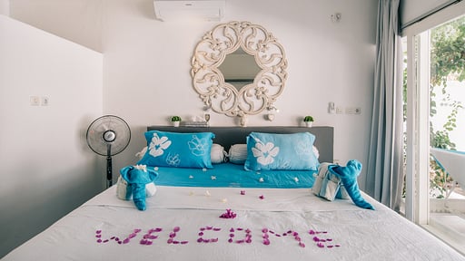 Villa Gili Bali Beach Schlafzimmer 9