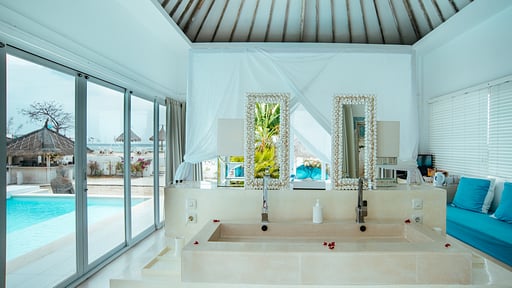 Villa Gili Bali Beach Schlafzimmer 6