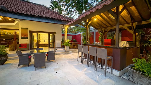 Villa Ginger Outdoor bar
