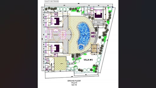 Villa Ginger Floor plan