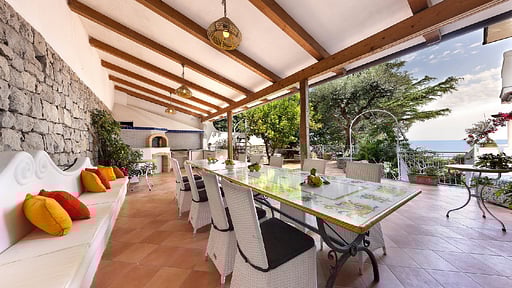 Villa Giove Zona pranzo