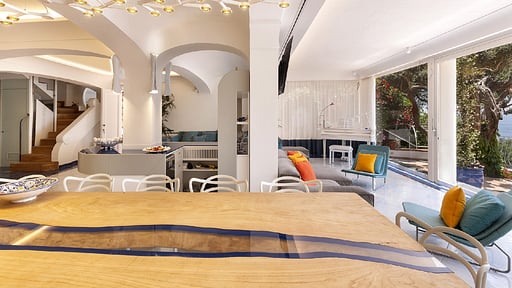 Villa Giove Zona pranzo