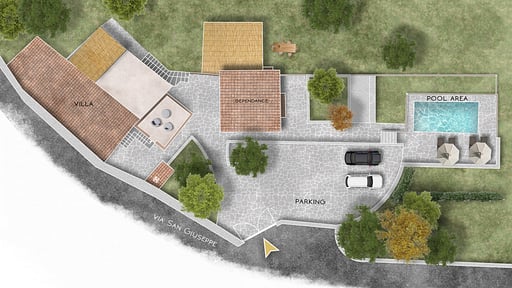 Villa Giulia Plan