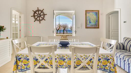 Villa Giusy Dining area