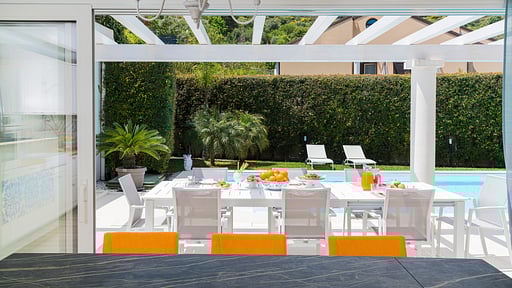 Villa Giutitta Dining area