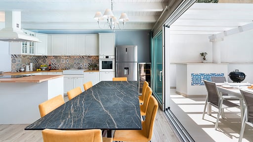 Villa Giutitta Dining area