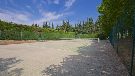 Villa Glycine Tennisplatz