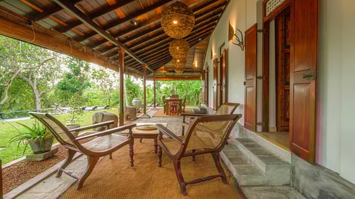 Villa Godahena Terrace/Veranda