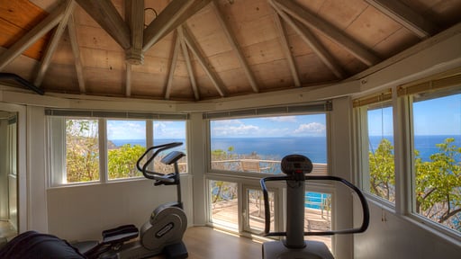 Villa Grain de Folie Fitnessraum