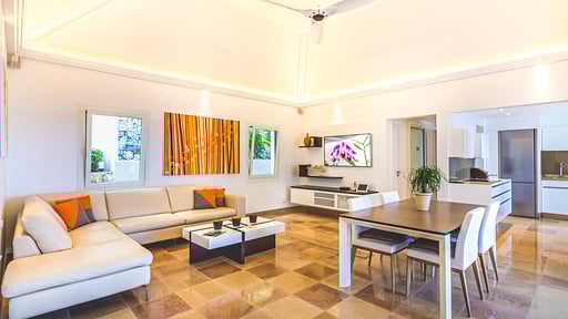 Villa Grain de Folie Wohnbereich