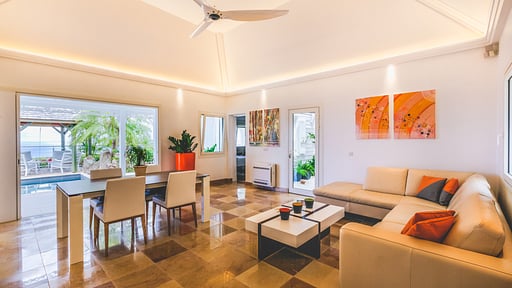 Villa Grain de Folie Wohnbereich