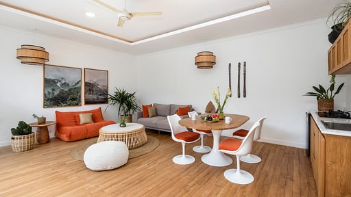 Villa Greco Dining area