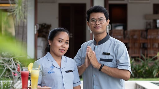 Villa Griya Atma Villa staff