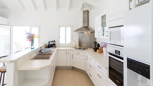 Villa Gros Ilets Kitchen