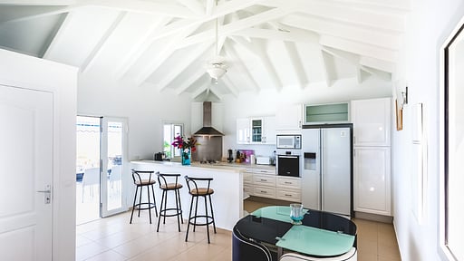 Villa Gros Ilets Dining area