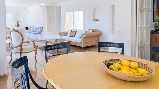 Villa Guacarachas Обеденная зона