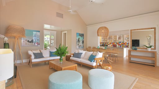 Villa Gustavia Views Wohnbereich