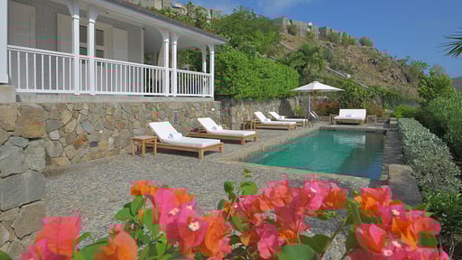 Villa Gustavia Views Schwimmbad