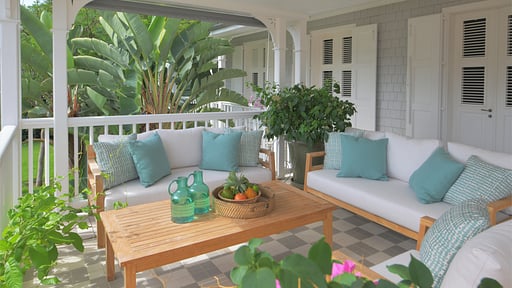 Villa Gustavia Views Terrasse/Veranda