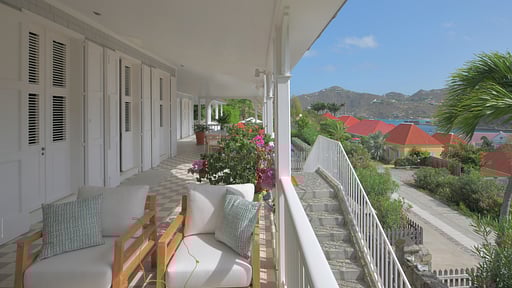 Villa Gustavia Views Terrasse/Veranda