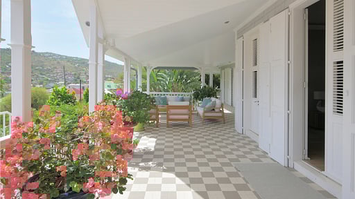 Villa Gustavia Views Terrasse/Veranda