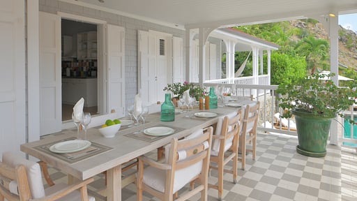 Villa Gustavia Views Essecke