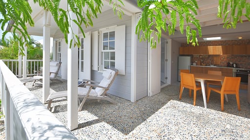 Villa Gustavia Views Schlafzimmer 1