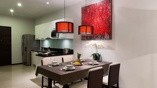 Villa Hahana Dining area