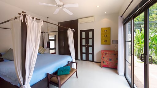 Villa Haimona Schlafzimmer 1