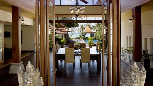 Villa Haineu Dining area