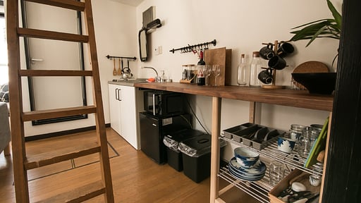 Villa Hakuba Loft Cabin Kitchen