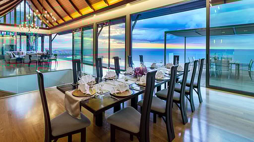 Villa Haleana Zona pranzo