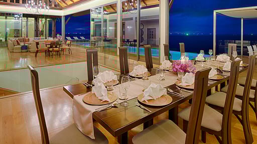 Villa Haleana Zona pranzo