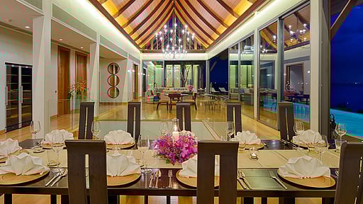 Villa Haleana Zona pranzo