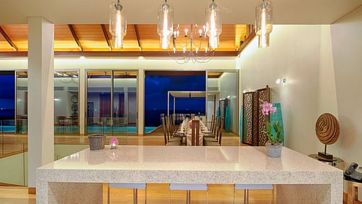 Villa Haleana Zona pranzo