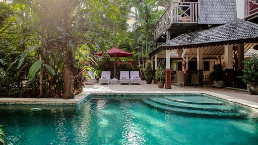 Villa Hangat Schwimmbad