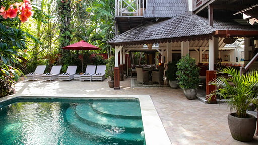 Villa Hangat Schwimmbad