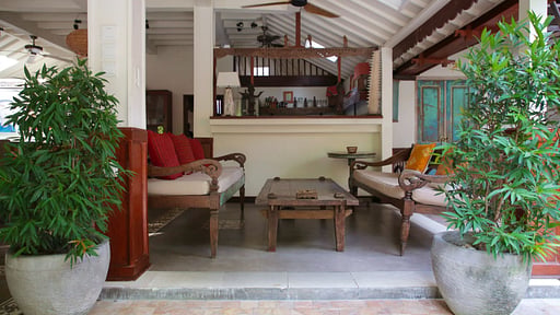 Villa Hangat Wohnbereich