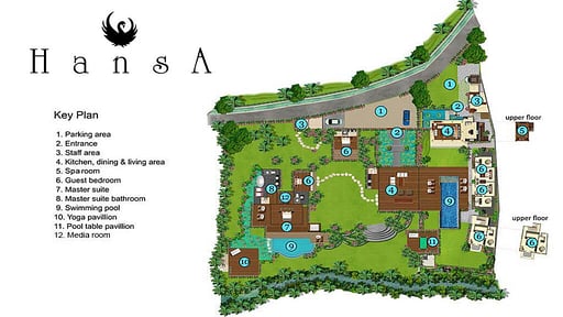 Villa Hansa Floor plan