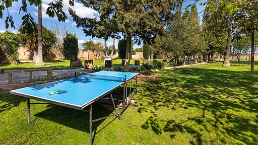 Villa Hasso Molí dels Reis Tischtennis
