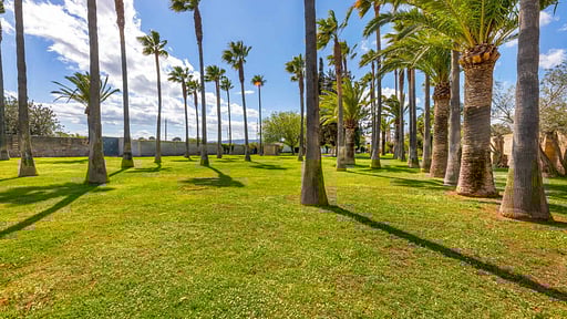 Villa Hasso Molí dels Reis Garten