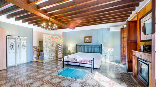 Villa Hasso Molí dels Reis Schlafzimmer 2