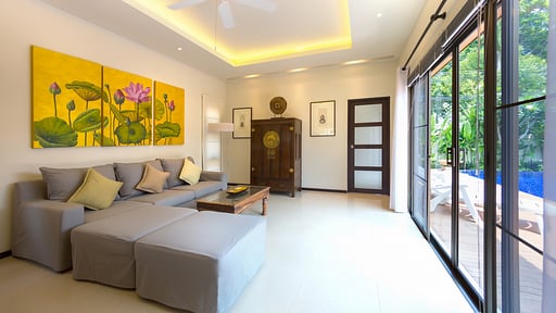 Villa Hatiti Wohnbereich