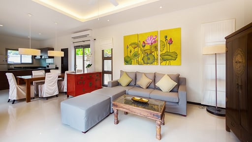 Villa Hatiti Wohnbereich