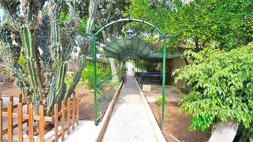 Villa Can Bisbe Garten