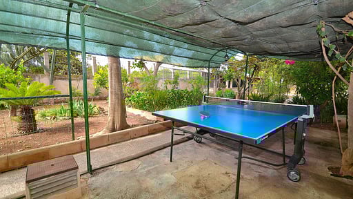 Villa Can Bisbe Tischtennis